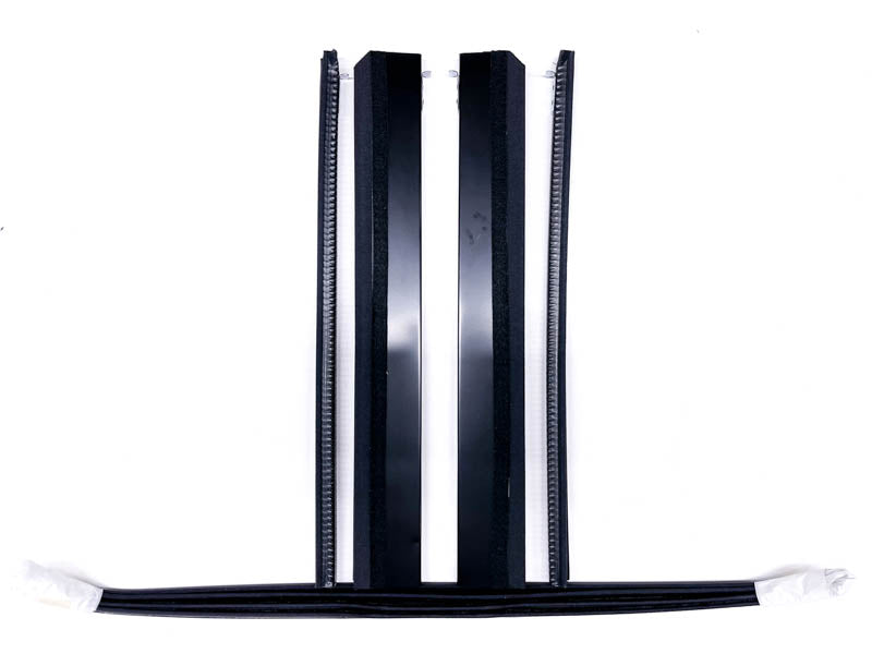 WINDOW CHANNEL KIT - 41-47 PICKUP WITH METAL FRAME ON GLASS