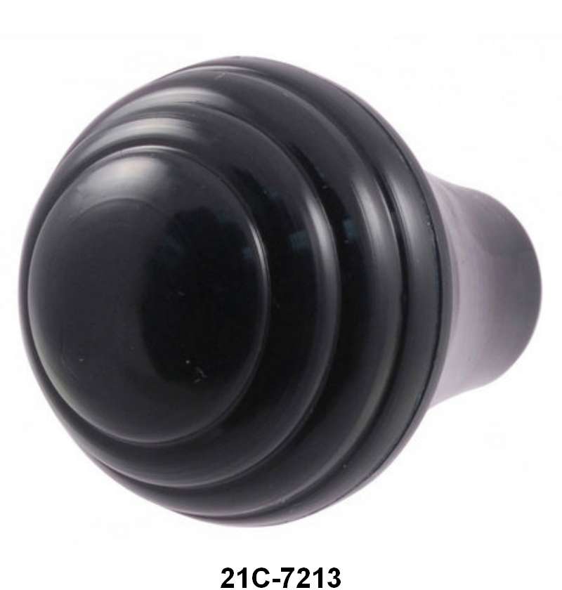 COLUMN SHIFT GEAR SHIFT KNOB - 42-47 PICKUP BLACK