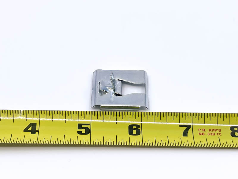 DOOR AND QUARTER PANEL MOLDING CLIP - 55 PASS EXCEPT MAINLINE