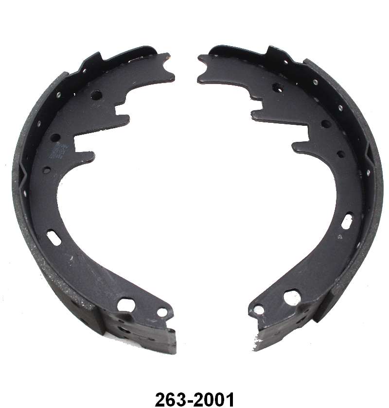 BRAKE SHOES - 55-59 PASS FRONT, 68-79 F-100 REAR 11" DRUM x 2-1/4" WIDE