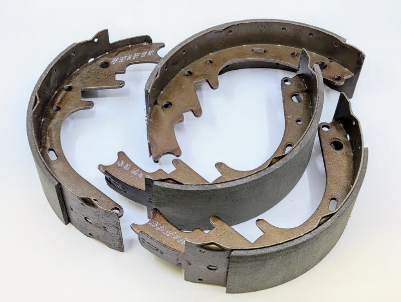 FRONT BRAKE SHOES - 61-72 GALAXIE WGN, 68-72 F-100 11-1/32" DRUM X 3" WIDE
