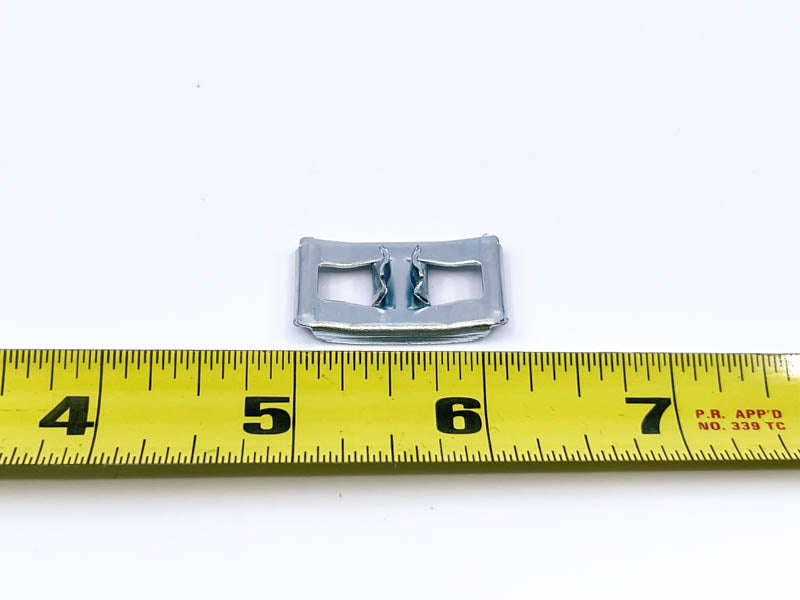 ROOF RAIL MOLDING MIDDLE CLIP - 57-58 FAIRLANE 500 #57A 58B 63A 64B