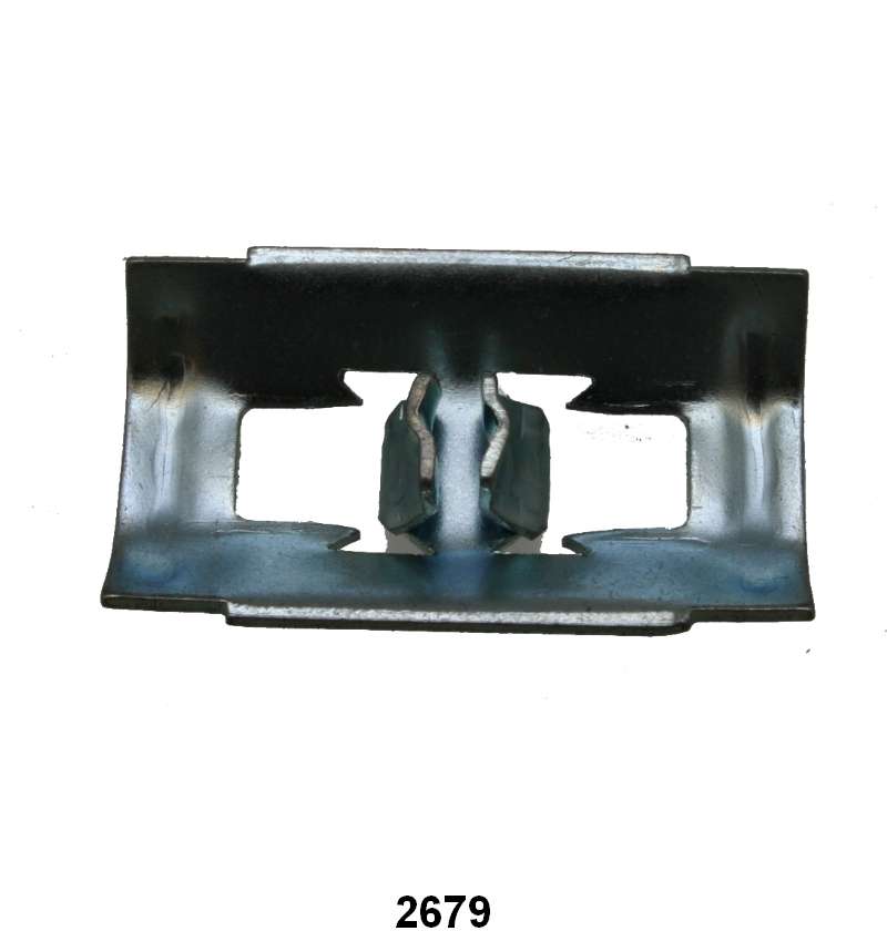 QUARTER PANEL MOLDING CLIP - 57 FAIRLANE # 51A, 58B, 63A, 63B, 76B