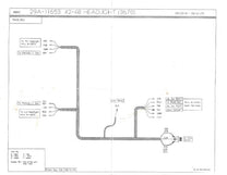 HEADLIGHT WIRING HARNESS - 42-EARLY 47 MERCURY WITH TURN SIGNALS