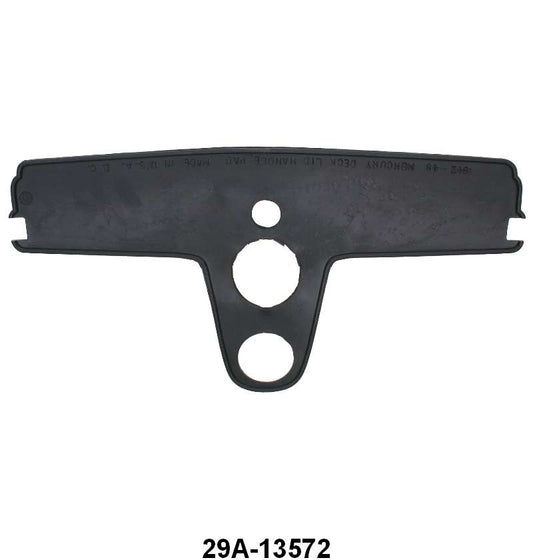 TRUNK LID HANDLE PAD - 42-48 MERC EXCEPT WAGON