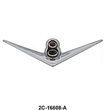 FRONT HOOD EMBLEM - 52 F-1/F3 V8