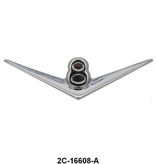 FRONT HOOD EMBLEM - 52 F-1/F3 V8
