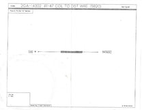 IGNITION COIL TO DISTRIBUTOR WIRE - 41-47 PASS/PICKUP 6-CYL "G"