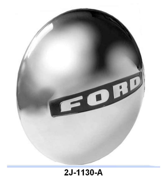 STAINLESS HUB CAP - 48-52 F-2 & 53-56 F-250 9"