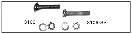 HEADLIGHT BAR BOLT STAINLESS - 32 PASS, 32-34 PICKUP  4 REQUIRED