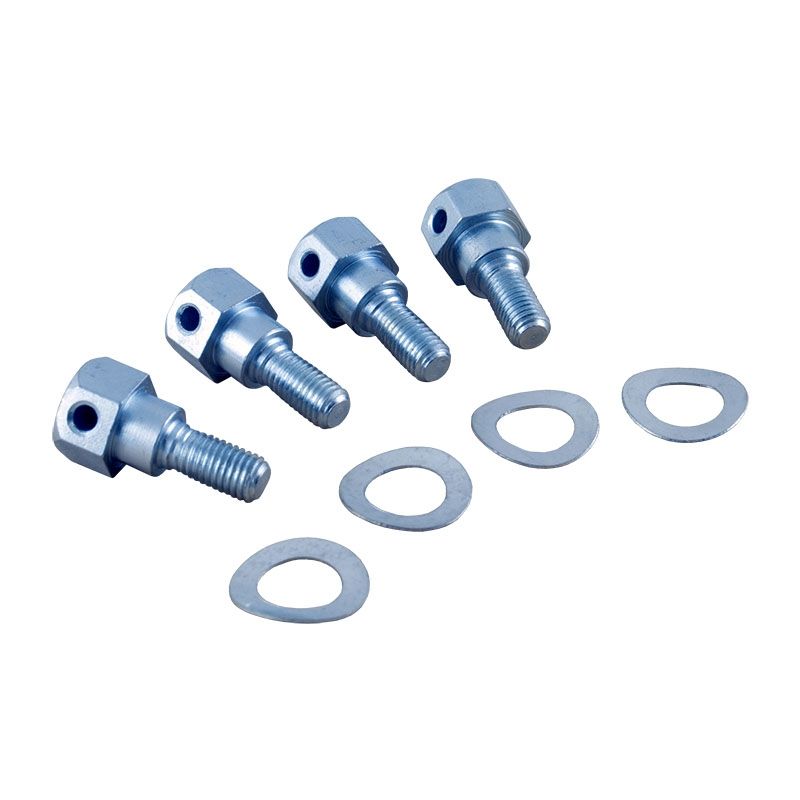 HOOD HINGE TO HOOD BOLT 1/4"-28 WITH 3/8" SHOLDER 4pcs 39-48 PASS 39-52 PU