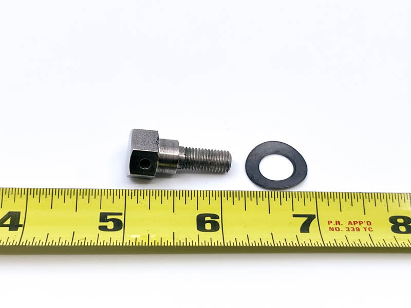 STAINLESS HOOD HINGE SHOULDER BOLT - 39-48 PASSENGER, 40-47 PICKUP