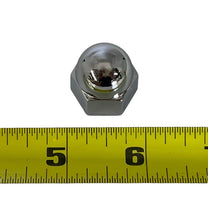 FLATHEAD CHROME ACORN NUT COVERS - 32-53 PASS/MERC/PU V8 50 PIECES 11/16"