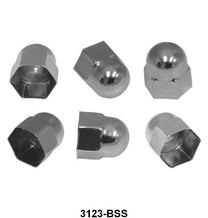 FLATHEAD STAINLESS ACORN NUT COVER - 32-53 PASS/MERC/PU V8 11/16"