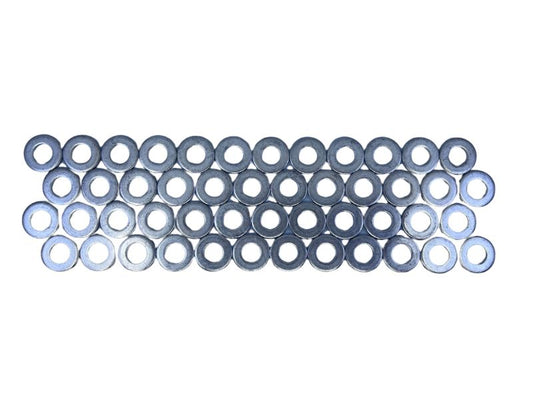 CYLINDER HEAD NUT WASHERS - 32-53 V8 CAD PLATED SET OF 48 PIECES