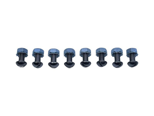 HOOD SIDE LATCH SCREW & NUT SET - 32 PASS, 32-34 PICKUP 16 PIECES