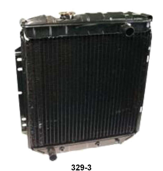 RADIATOR - 67-70 MUSTANG 6cyl 3 CORE