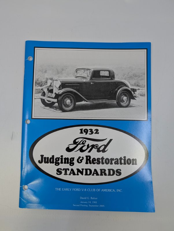JUDGING AND RESTORATION STANDARDS - 32 PASS, 39 pages