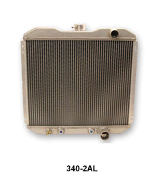 ALUMINUM RADIATOR - 67-69 MUST 0289/302/351 2 CORE W/O AIR 20