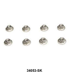 TAIL LIGHT HOUSING MOUNTING NUTS - 64-66 MUSTANG SET OF 8