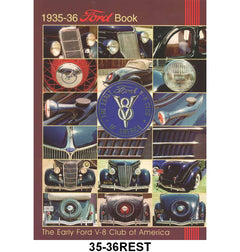 EARLY FORD V-8 CLUB RESTORATION GUIDE - 35-36 PASS, 164 pages