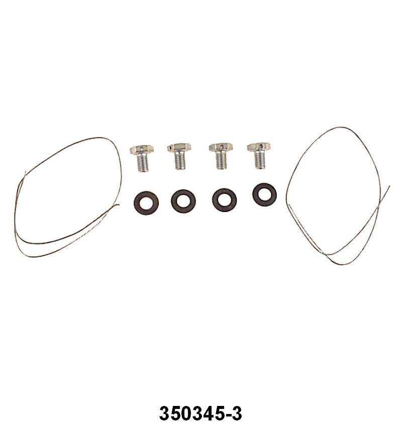 HOOD HINGE TO HOOD BOLT KIT - 37-40 PASSENGER, 38-41 PICKUP