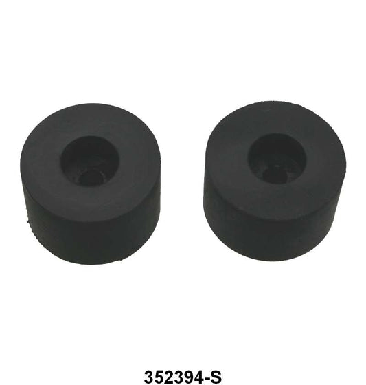 REAR LAMP RUBBER BUMPERS - 49-51 PASSENGER/MERCURY