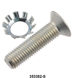 DOOR STRIKER PLATE SCREW - 49-56 PASS/MERC, 53-60 F-100/F-350  5/16"-24x1"