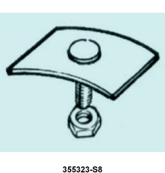 SPLASH APRON TRIM END CLIP - 49-50 PASS (ORIGINAL TYPE CLIP) 2 req