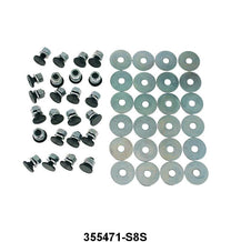 REAR FENDER TO BED SIDE BOLT KIT - 48-79 F-100 REAR BLACK KIT