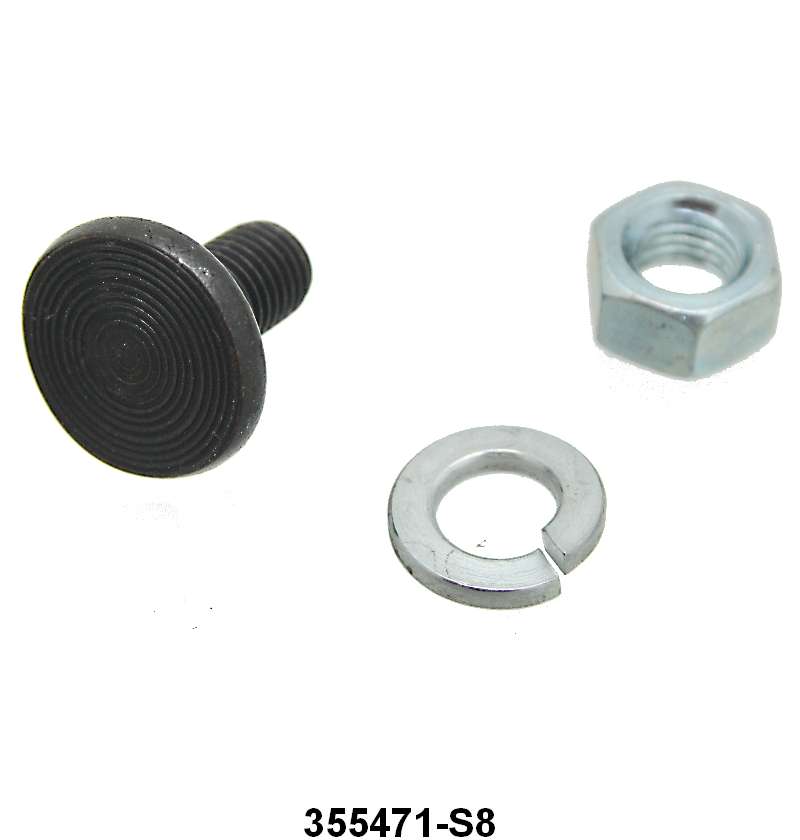 REAR FENDER TO BED SIDE BOLT - 48-79 F-100 BLACK