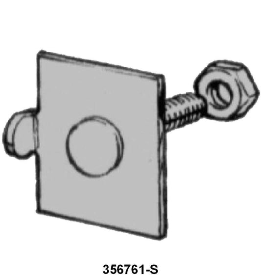 BODY SIDE MOLDING END CLIP - 49-50 PASS "T-BOLT" 6 OR 10 REQ