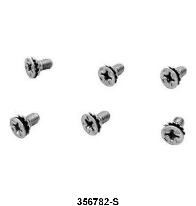 DOOR LATCH SCREWS - 61-68 FALCON/FAIRLANE/GALAXIE/MUSTANG