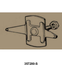 BODY SIDE AND BELOW TRUNK MOLDING END CLIP - 51 PASS 12 OR 14 REQ