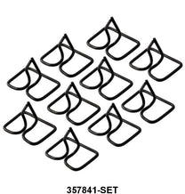 HOOD SIDE MOLDING TRIM CLIPS - 51-52 F-1/F-3  10 pcs