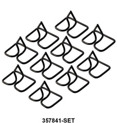 HOOD SIDE MOLDING TRIM CLIPS - 51-52 F-1/F-3  10 pcs