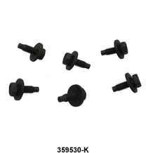 FRONT & REAR BUMPER GUARD BOLTS - 64-66 MUSTANG  6 pcs