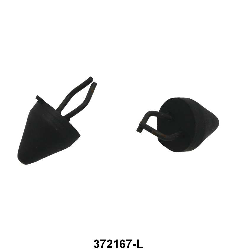 DOOR BUMPERS - 57-59 PASS 60-65 GALAXIE/FALCON/FAIRLANE/COMET 5/8" TALL