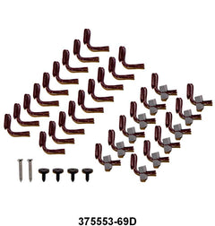 DOOR PANEL CLIPS - 69-70 MUSTANG DLX