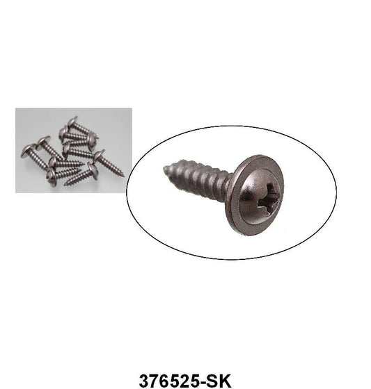 REAR VALANCE MOUNTING SCREWS - 64-68 MUSTANG 11 pcs