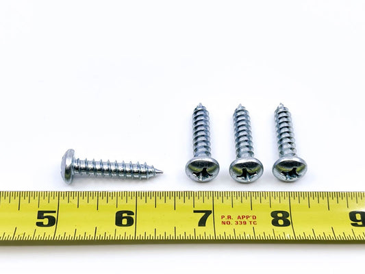 ARM REST SCREWS - 57-68 ALL PASS, 61-72 F-100/F-350, SET OF 4
