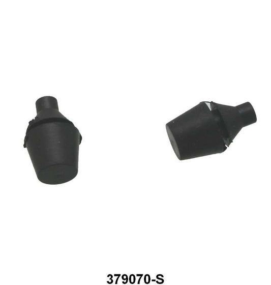 GAS TANK FILLER DOOR BUMPERS - 65-70 GALAXIE, 65 FAIRLANE
