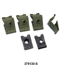 INSTRUMENT BEZEL RETAINING CLIPS - 64-65 FALCON/COMET, 65-66 MUSTANG SET OF 6