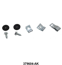 FRONT BRAKE LINE CLIP AND GROMMET SET - 64-66 MUSTANG