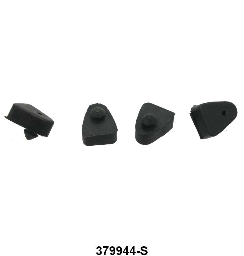 FRONT AND REAR BUMPER GUARD CUSHION - 64-66 MUSTANG 4 pcs