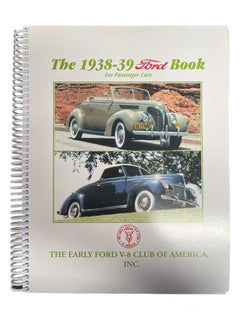 EARLY FORD V8 CLUB RESTORATION GUIDE -  38-39 PASS
