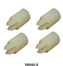 HEADLIGHT DOOR TO GRILLE PLASTIC NUT - 70-72 F-100/F-350 SHORT 4 pcs