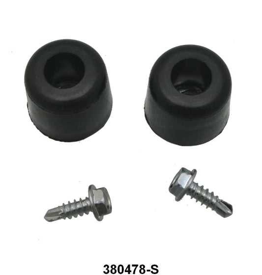 HOOD AND DOOR BUMPERS - 66-67 FRLN 69-70 MUST REAR OF HOOD, 67-72 F-100/350 DOOR