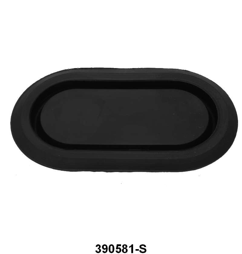 FIREWALL OVAL RUBBER PLUG - 67-77 F-100/F-350 1.375" x 2.875",  3 REQ