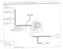 HEADLIGHT & TAIL LIGHT WIRING HARNESS - 33-34 PASS WITH COWL LIGHTS